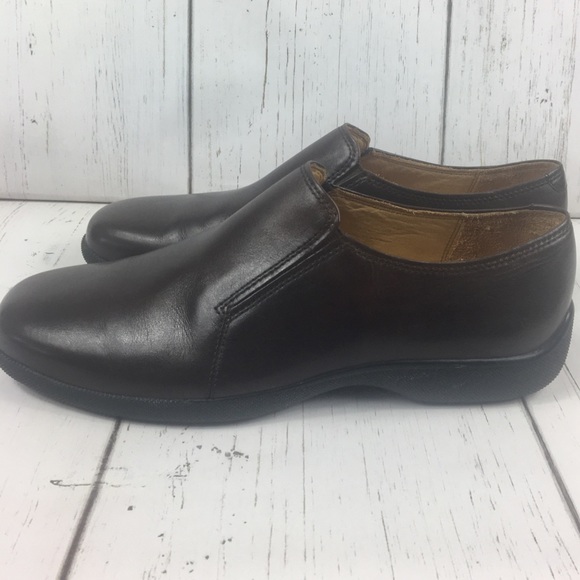 Polo Ralph Lauren Leather Plain Toe Slip On Shoes - Picture 3 of 6